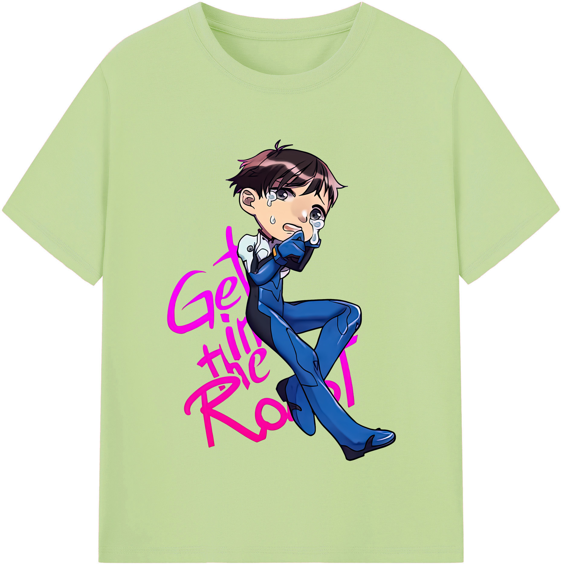 （画像用） EVA 新世紀エヴァンゲリオン 綿100％半袖Tシャツ（フロントプリント）